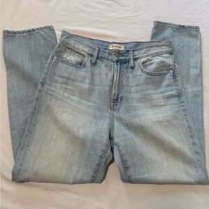 Madewell Women's High Rise Light Blue Jeans